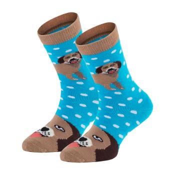 6 Paar TippTexx 24 Kinder Socken Lustige Hunde
